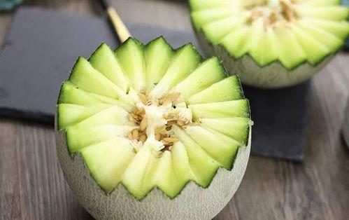 网纹蜜瓜怎么吃