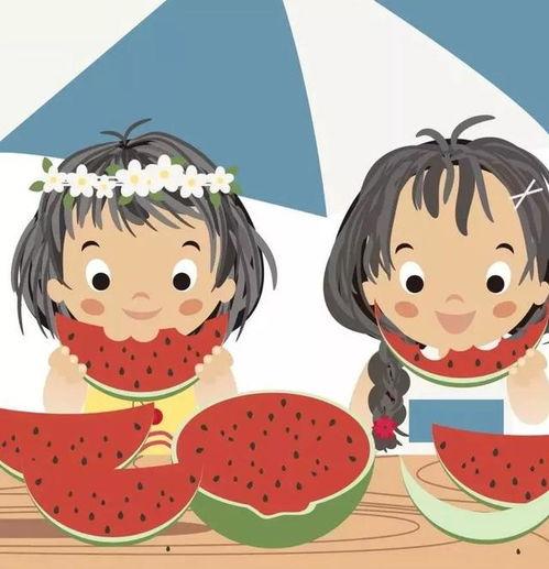 卡通头像吃瓜图文,揭秘网络潮流背后的趣味与思考